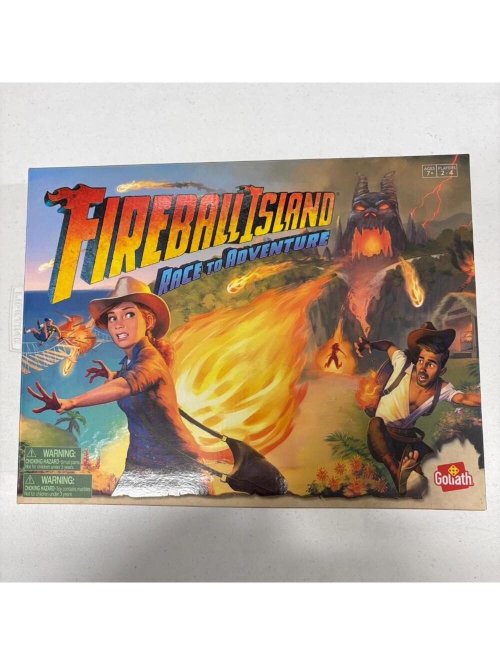 Fireball Island Race to Adventure Board Game Goliath Restoration Games Complete